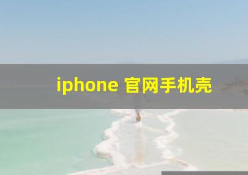 iphone 官网手机壳